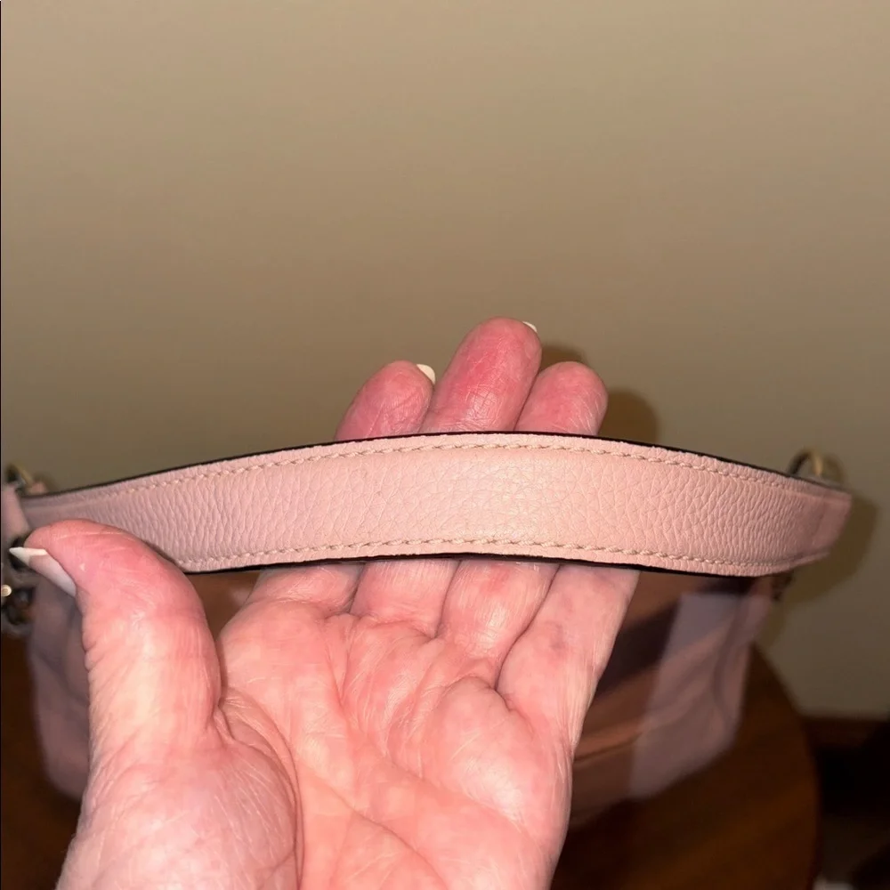 Kate Spade  hobo bag, shoulder bag, pebbled leather  pink   excellent condition